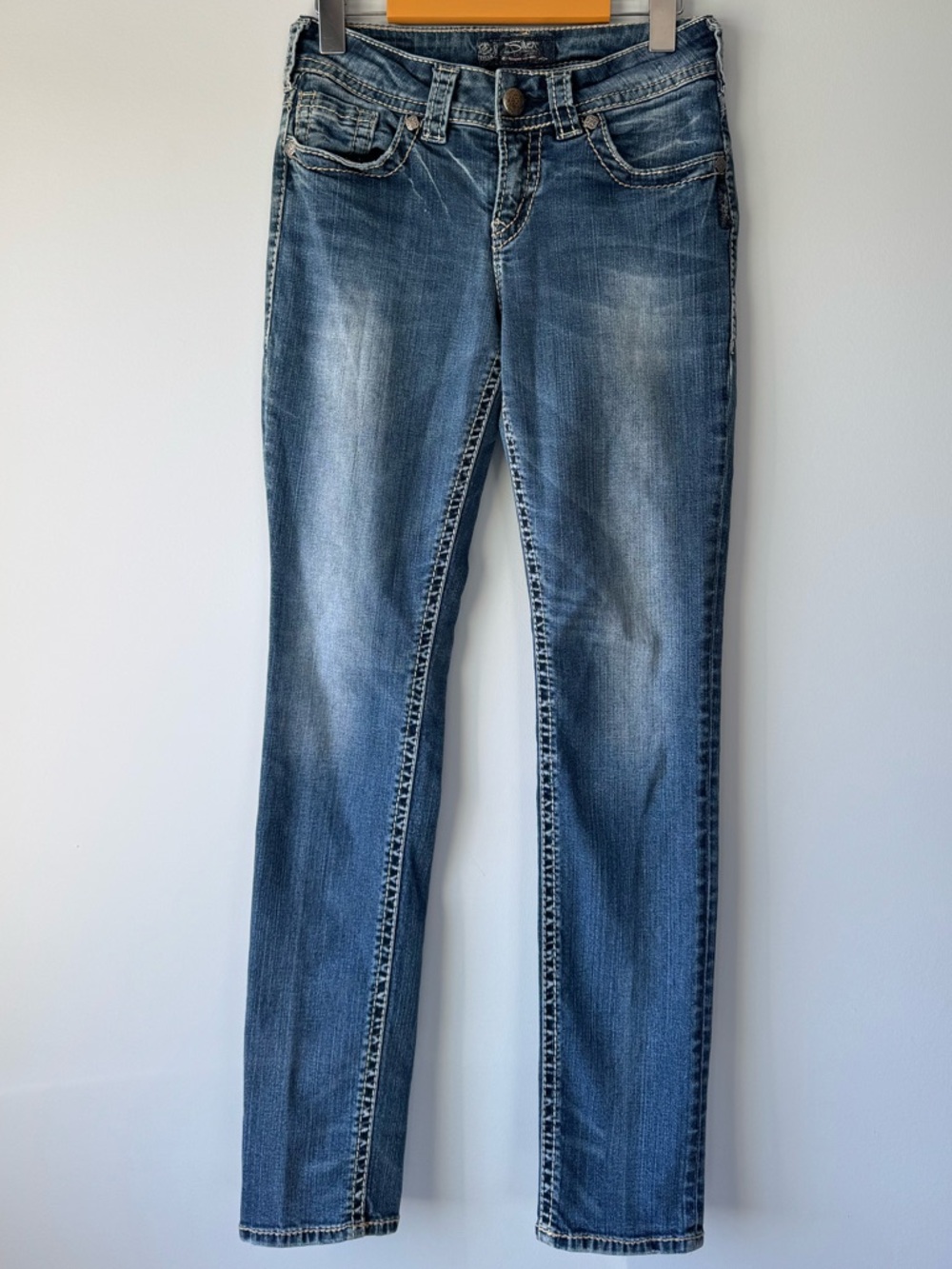 Silver Jeans Y2K Low rise skinny jeans W/26/L31